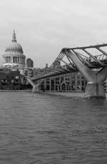 Millennium Bridge, London, UK